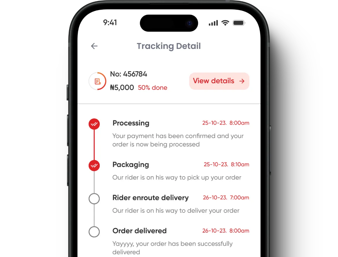 Track Deliveries and Repurchase Orders